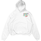 Live & Learn White Hoodie - Live Life Wrong