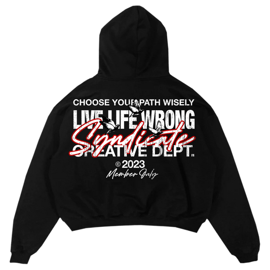 Choose Your Path Hoodie - Live Life Wrong