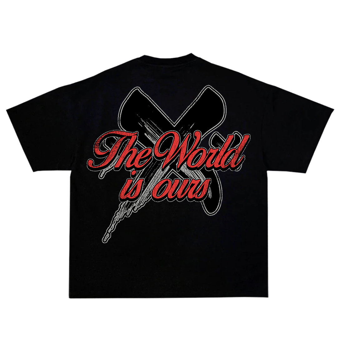 The World Is Ours T-Shirt - Live Life Wrong